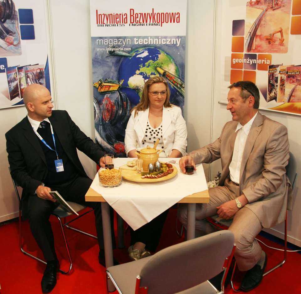 Wystawa maszyn i urządzeń w trakcie bydgoskich targów WOD-KAN 2011. Fot. www.inzynieria.com