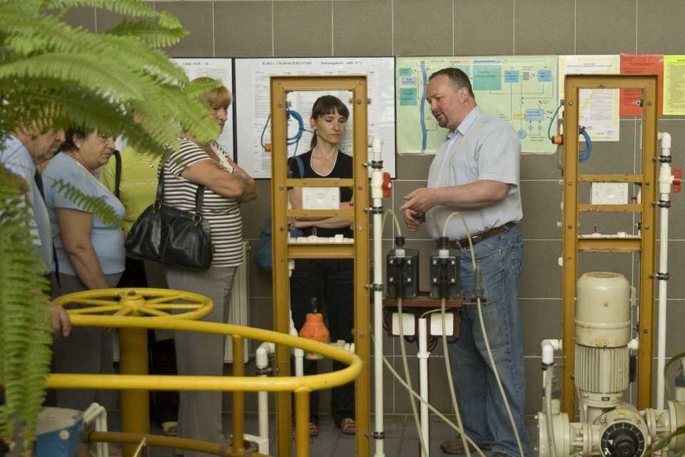 Wycieczka techniczna do Zakładu Uzdatniania Wody Rudawa w Krakowie