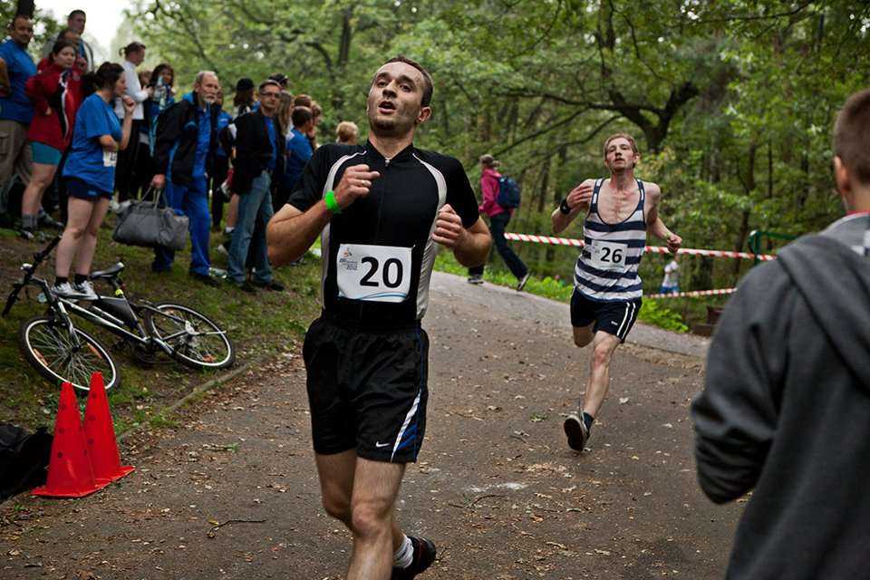 Spartakiada 2012 - Bieg przełajowy na 3200 m mężczyzn / fot. z archiwum Katowickich Wodociągów S.A.