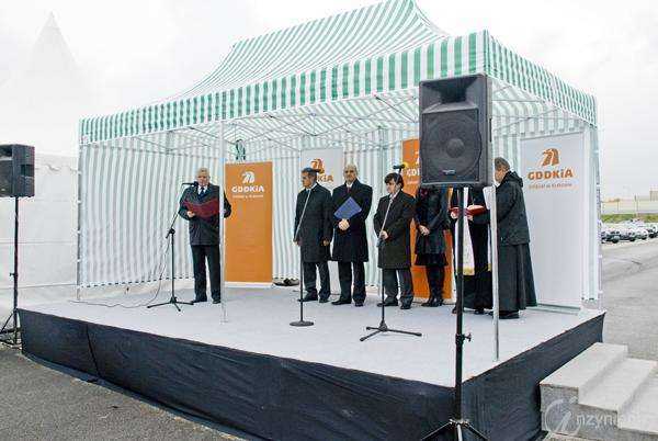 Otwarcie kolejnego odcinka autostrady A4 Kraków - Szarów