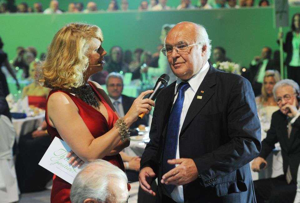 Barbara Schöneberger z dr. inż. Martinem Herrenknechtem. Fot. Herrenknecht AG