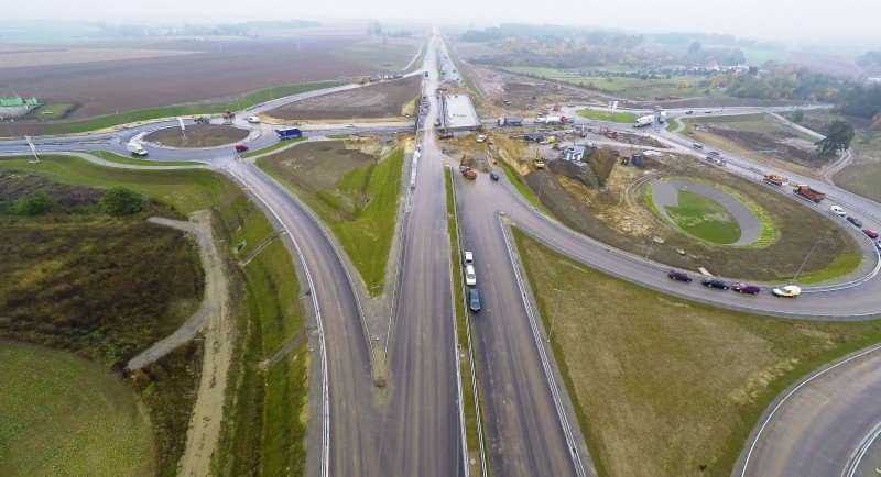 Postęp prac na budowie obwodnicy Nysy. Źródło: GDDKiA