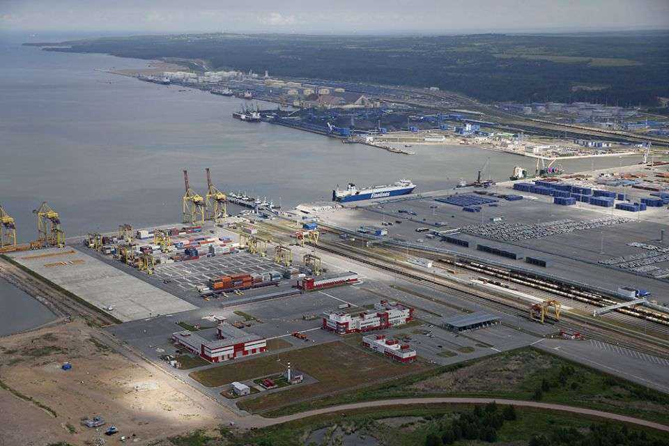 Port Ust-Ługa. Fot. Ust-Luga Company