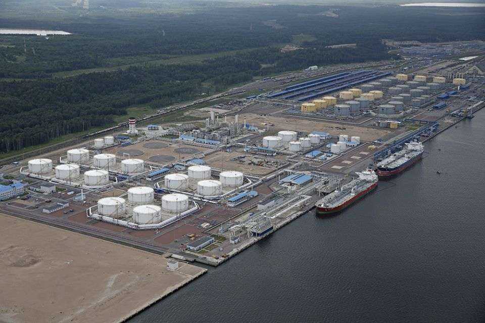 Port Ust-Ługa. Fot. Ust-Luga Company