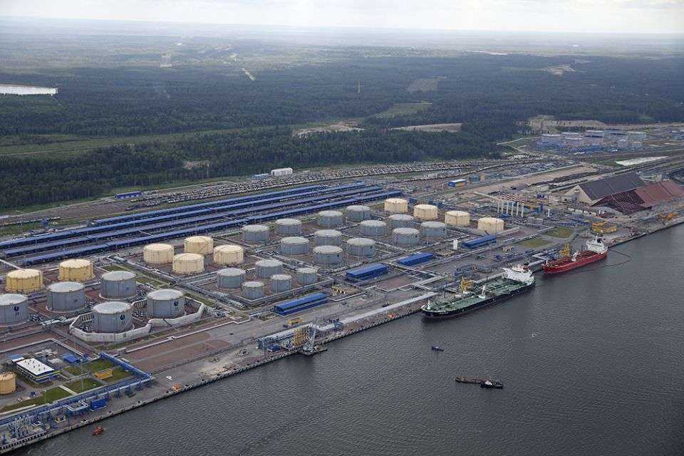 Port Ust-Ługa. Fot. Ust-Luga Company