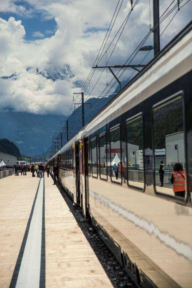 Otwarcie najdłuższego tunelu kolejowego świata. Tunel Gotarda ma 57 km. Fot. Gottardo2016