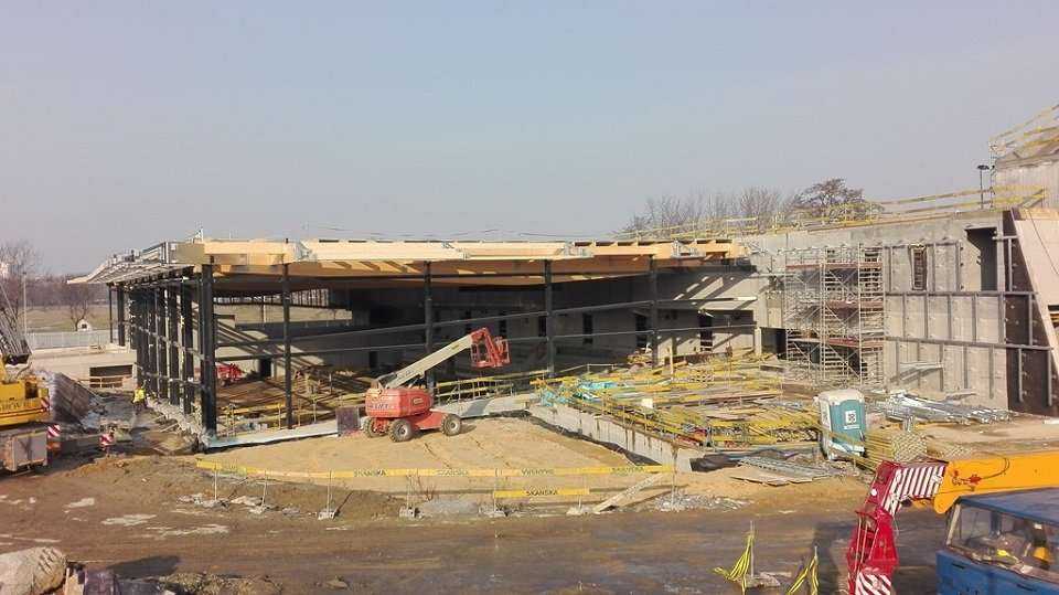 Zobacz, co się dzieje na budowie hali Cracovii [galeria]