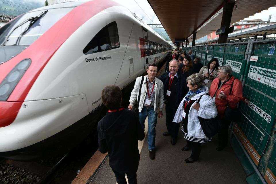 Otwarcie najdłuższego tunelu kolejowego świata. Tunel Gotarda ma 57 km. Fot. Gottardo2016