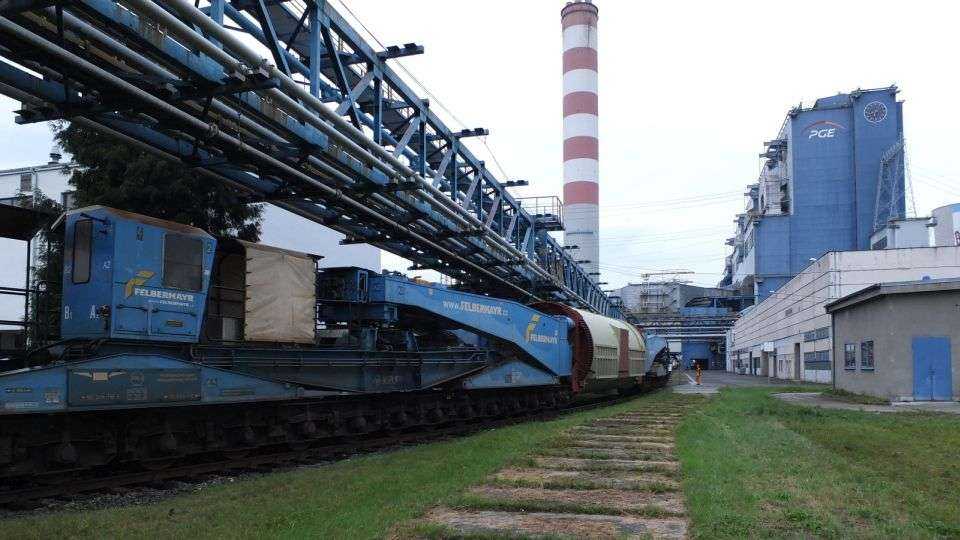 Transport generatora. Źródło: PGE, fot. Przemysław Marcisz