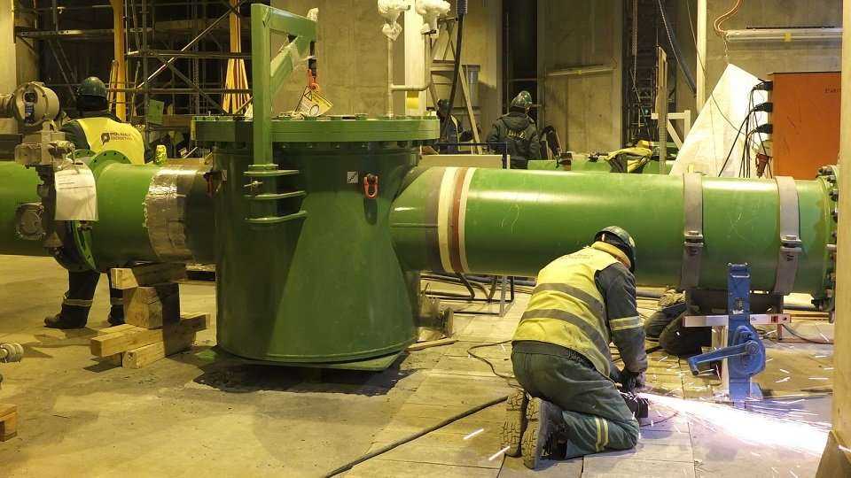 Budowa bloków nr 5 i 6 w Elektrowni Opole. Fot. PGE GiEK SA Oddział Elektrownia Opole