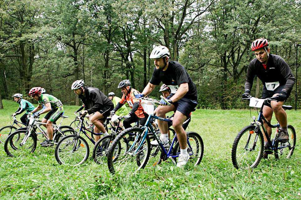 Spartakiada 2012 - wyścig rowerowy / fot. z archiwum Katowickich Wodociągów S.A.