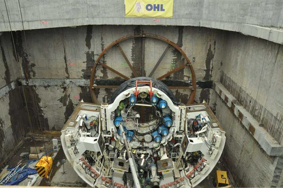 Montaż maszyny TBM w Gdańsku dobiega końca. Fot. z archiwum GIK sp. z o.o.