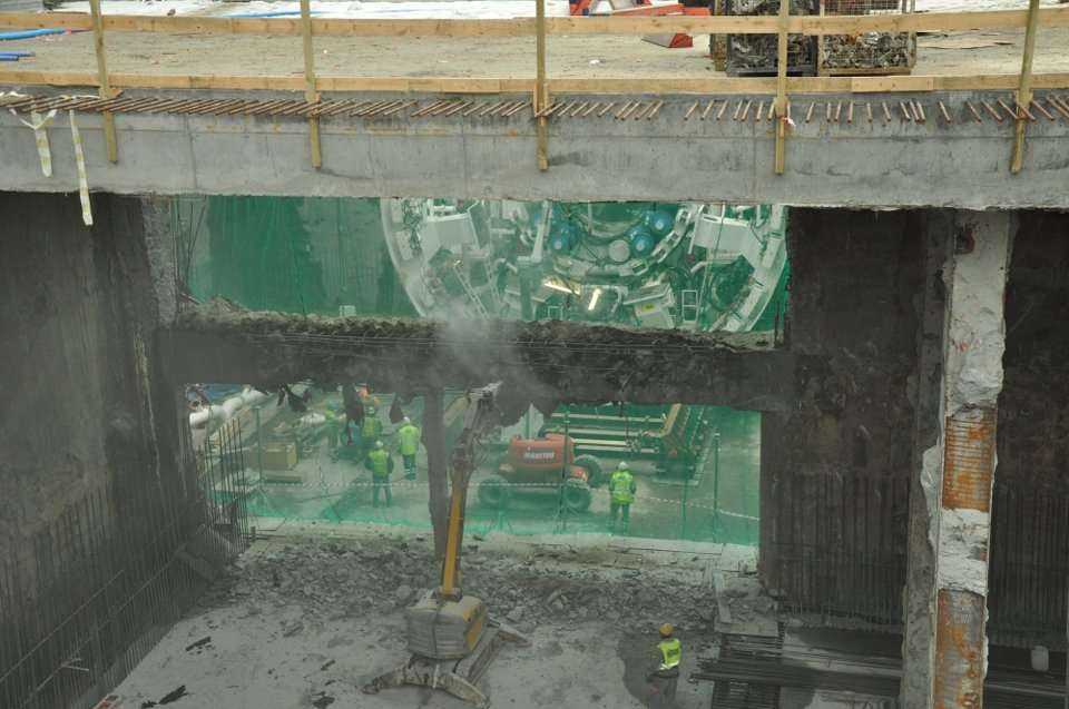 Montaż maszyny TBM w Gdańsku dobiega końca. Fot. z archiwum GIK sp. z o.o.