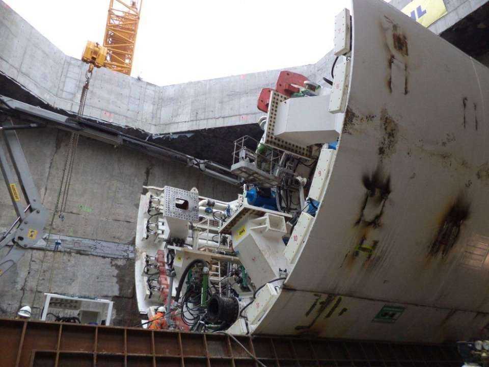 Montaż maszyny TBM w Gdańsku dobiega końca. Fot. z archiwum GIK sp. z o.o.