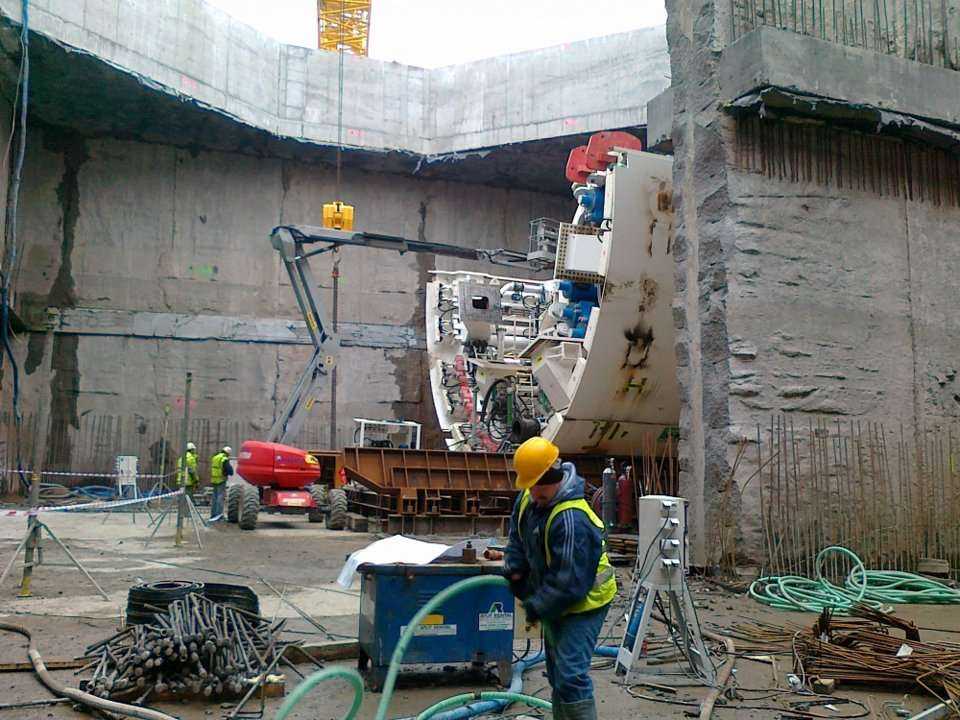 Montaż maszyny TBM w Gdańsku dobiega końca. Fot. z archiwum GIK sp. z o.o.