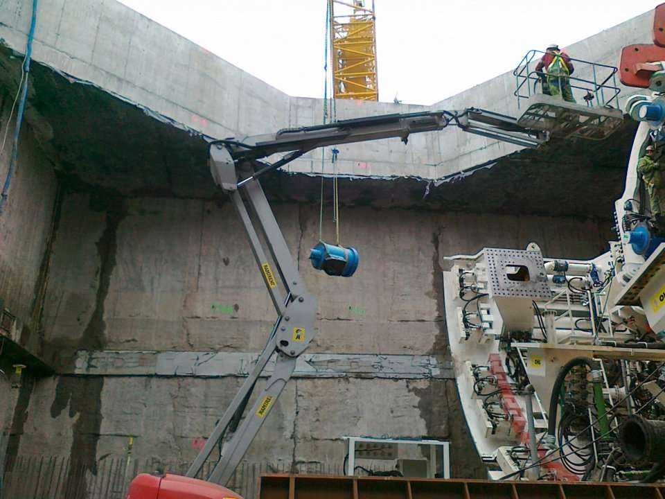 Montaż maszyny TBM w Gdańsku dobiega końca. Fot. z archiwum GIK sp. z o.o.