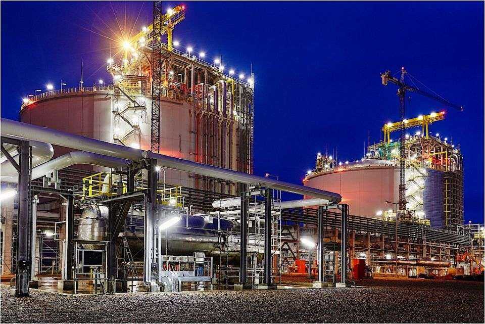 Terminal LNG w Świnoujściu, październik 2015 r. Fot. Polskie LNG S.A.