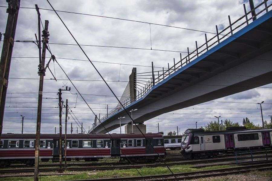 Budowa estakady tramwajowej w Krakowie. Fot. Mota Engil Central Europe