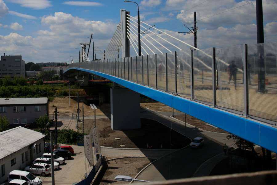 Budowa estakady tramwajowej w Krakowie. Fot. P. Krawczyk/krakow.pl