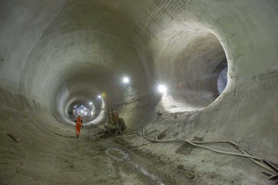 Crossrail - zrealizowano już blisko 90 proc. robót tunelowych
