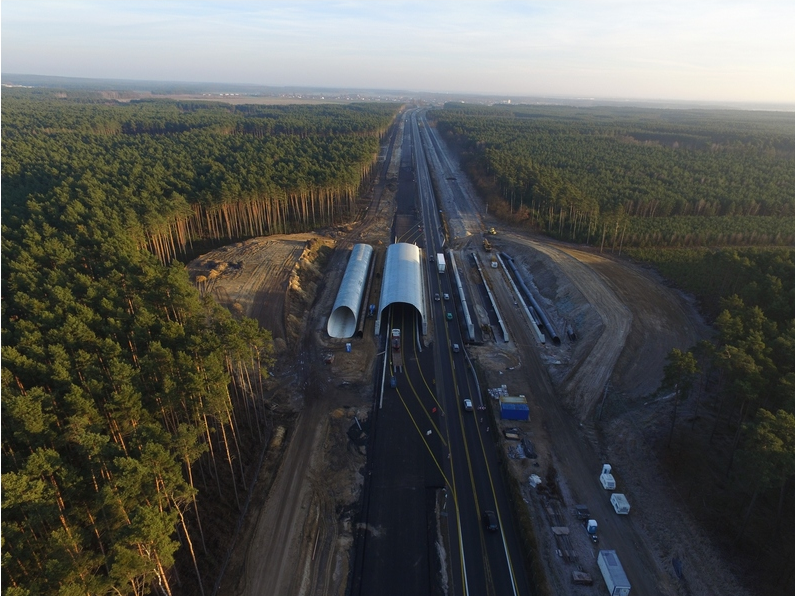 S3: odcinek Zielona Góra-Niedoradz. Źródło: GDDKiA