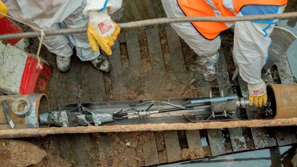 Pokazowa aplikacja technologii renowacji sieci wodociągowej w Wałbrzychu