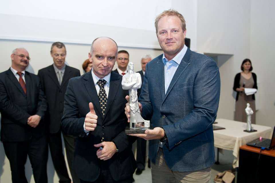 Robert Osikowicz z firmy Robert Osikowicz Engineering oraz Raymond Petiet z firmy NORMAG b.v. / fot. <a href='http://www.quality-studio.com' target='_blank'>Quality Studio</a> dla www.inzynieria.com