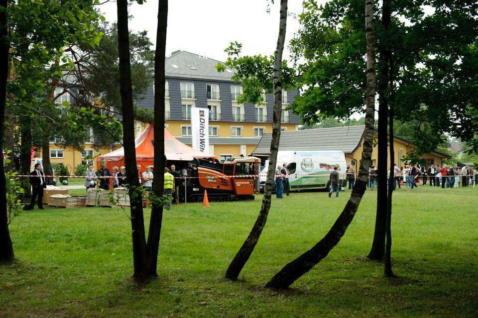 Część trasy przebiegała pod przeszkodą terenową Fot. Quality Studio dla www.inzynieria.com