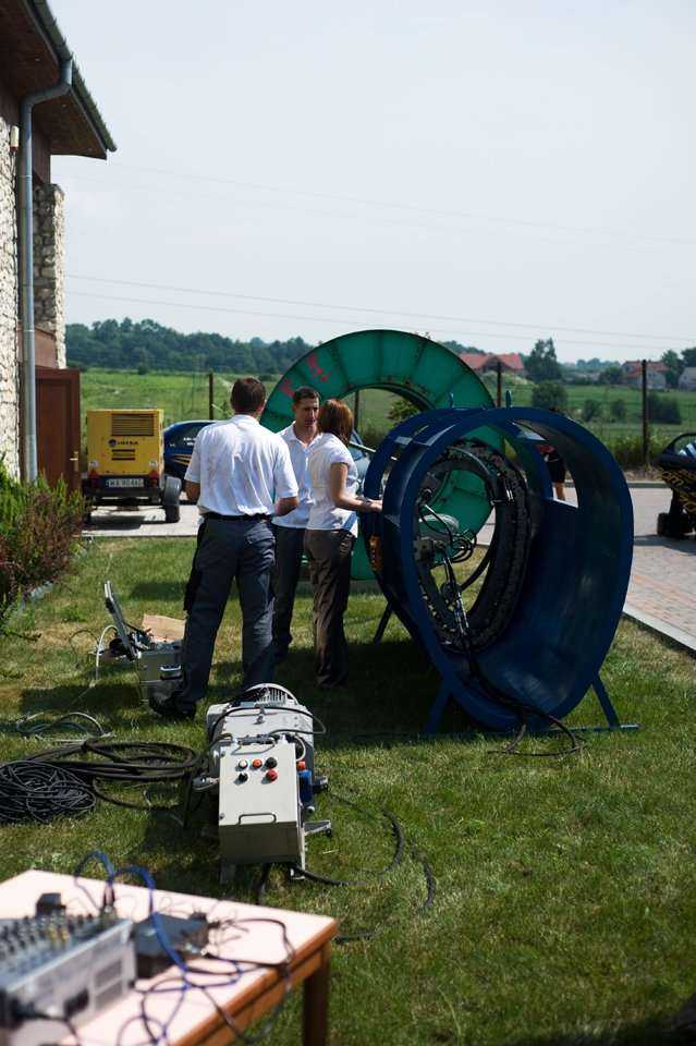 Firma Infra S.A. na wystawie zewnętrznej