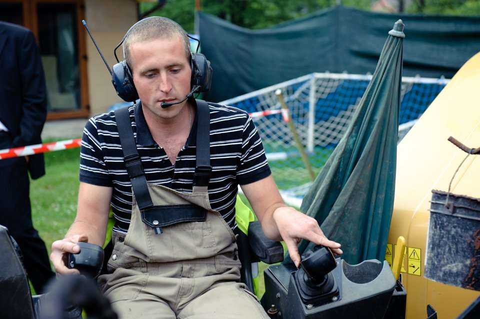 Pozycja wiertacza Fot. Quality Studio dla www.inzynieria.com