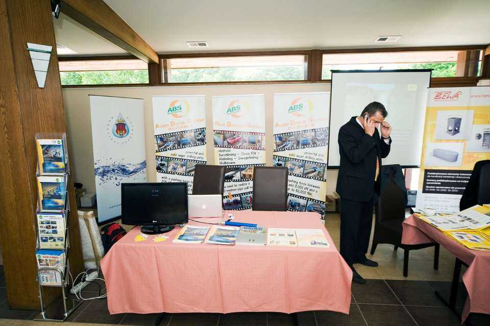 Wystawa firmy KOPRAS sp. z o.o., przedstawiciela ABS Trenchless w Polsce