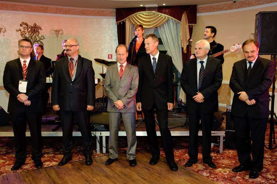 Jury nagród TYTAN 2012. Od lewej: Paweł Kośmider z Wydawnictwa INŻYNIERIA sp. z o.o., dr inż. Dariusz Zwierzchowski z Wyższej Inżynierskiej Szkoły Bezpieczeństwa i Organizacji Pracy, prof. dr hab. inż. Marian Kwietniewski z Politechniki Warszawskiej, dr i