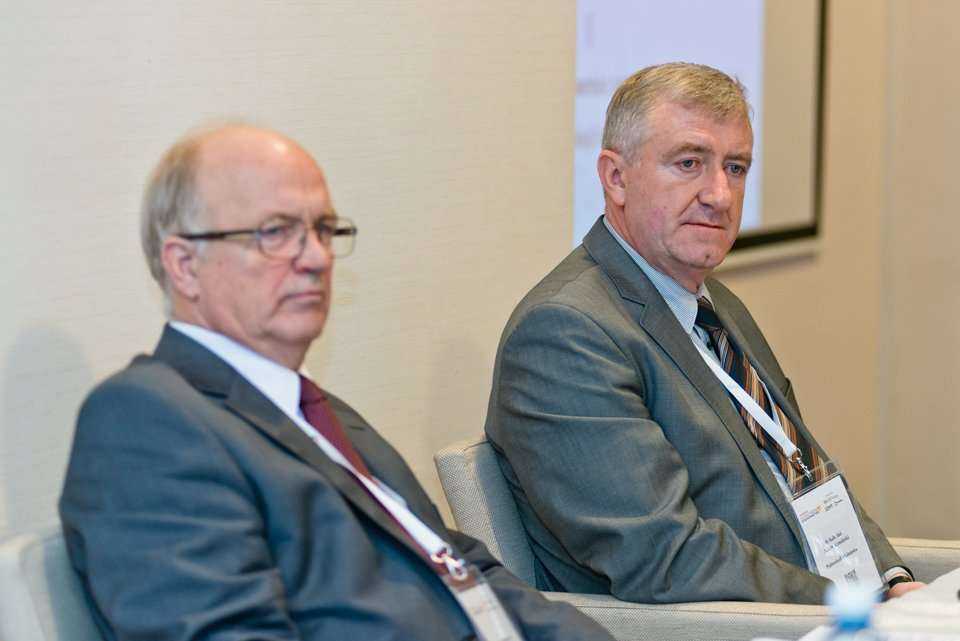 Prowadzący sesję, od lewej: prof. dr hab. inż. Kazimierz Gwizdała - Politechnika Gdańska, dr hab. inż. Adam Krasiński - Politechnika Gdańska / fot. <a href='http://www.quality-studio.com' target='_blank'>Quality Studio</a> dla www.inzynieria.com