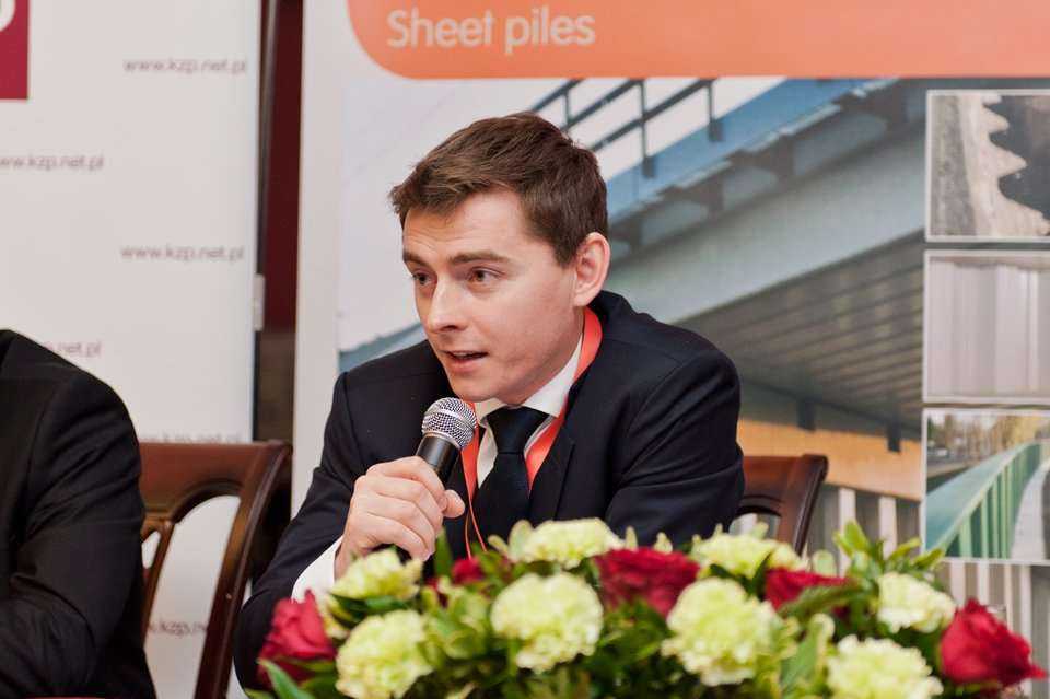 Panel dyskusyjny - Zagadnienia prawne związane z branżą.  Piotr Olkowski - DLA Piper Wiater sp.k. / fot. <a href='http://www.quality-studio.com' target='_blank'>Quality Studio</a> dla www.inzynieria.com