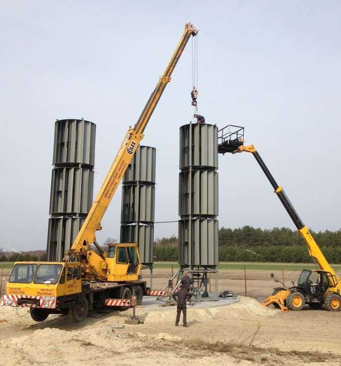 Pierwsza w Polsce pionowa elektrownia wiatrowa