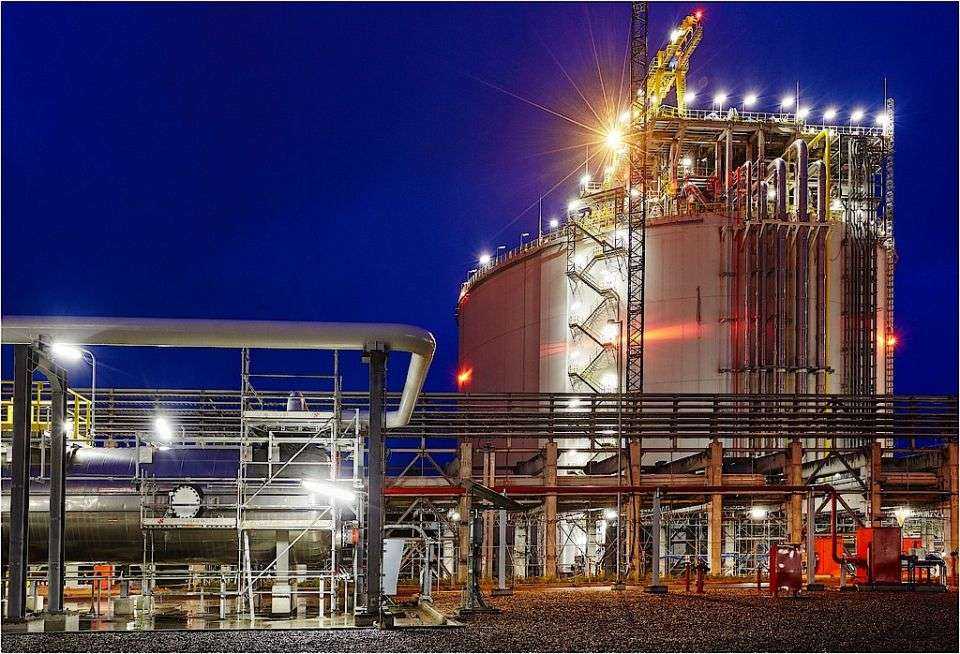Terminal LNG w Świnoujściu, październik 2015 r. Fot. Polskie LNG S.A.