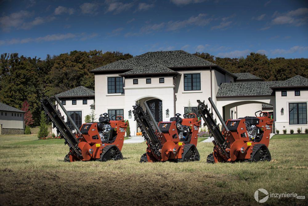 Koparka łańcuchowa do rowów C16X wyposażona w niezawodny silnik Vanguard™ o mocy 16 hp (11,9 kW). 
