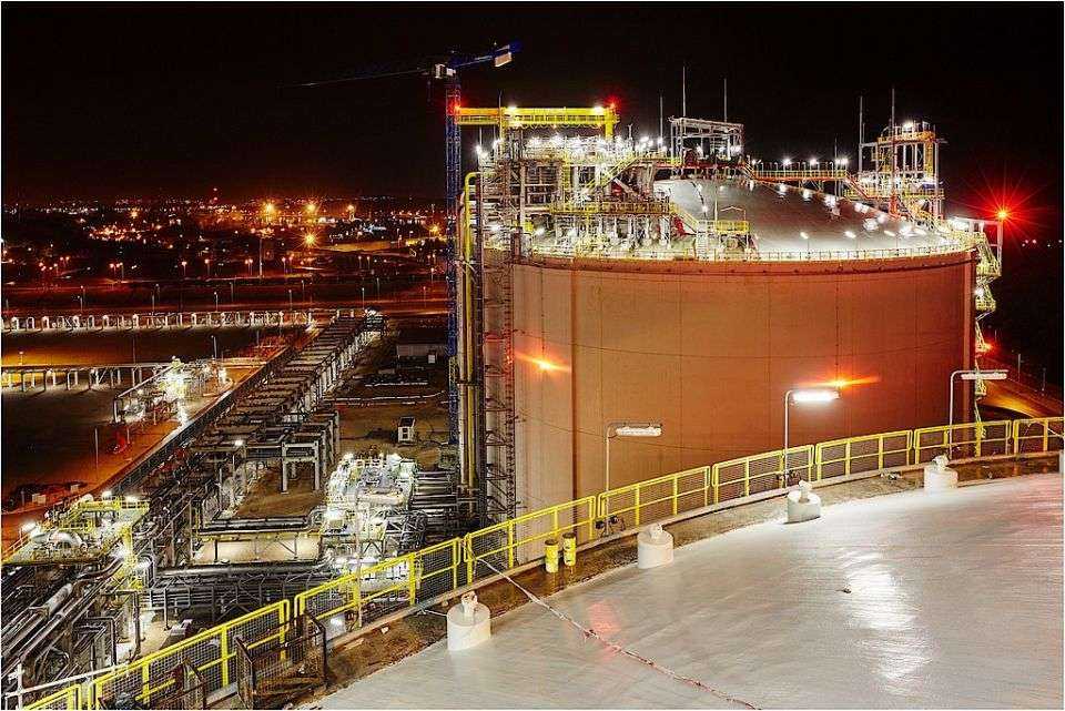 Terminal LNG w Świnoujściu, październik 2015 r. Fot. Polskie LNG S.A.