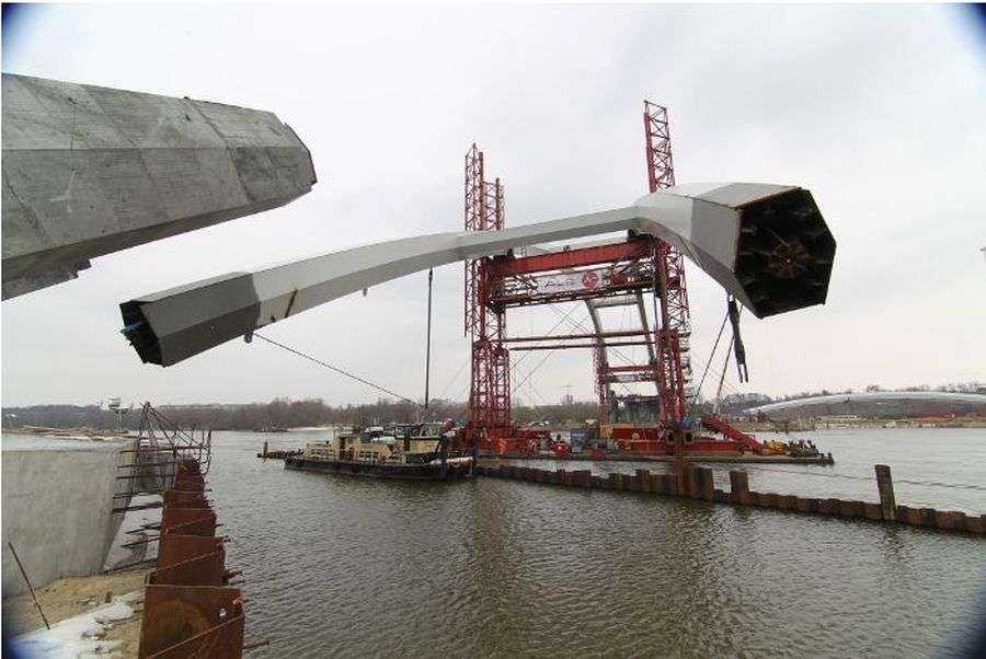 Fot. M. Malinowski, KMBiM WILiŚ Politechnika Gdańska (z archiwum www.most.torun.pl) - stan na marzec 2013 r.