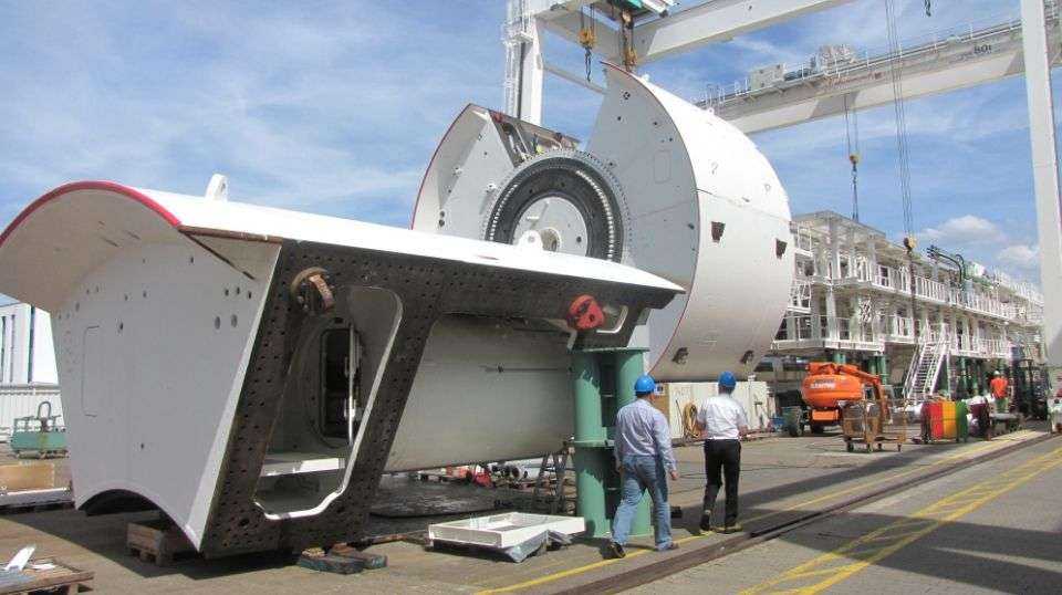 Komora dekompresyjna. Fot. Gdańskie Inwestycje Komunalne sp. z o.o. (stan na 2 sierpnia 2012 r.)