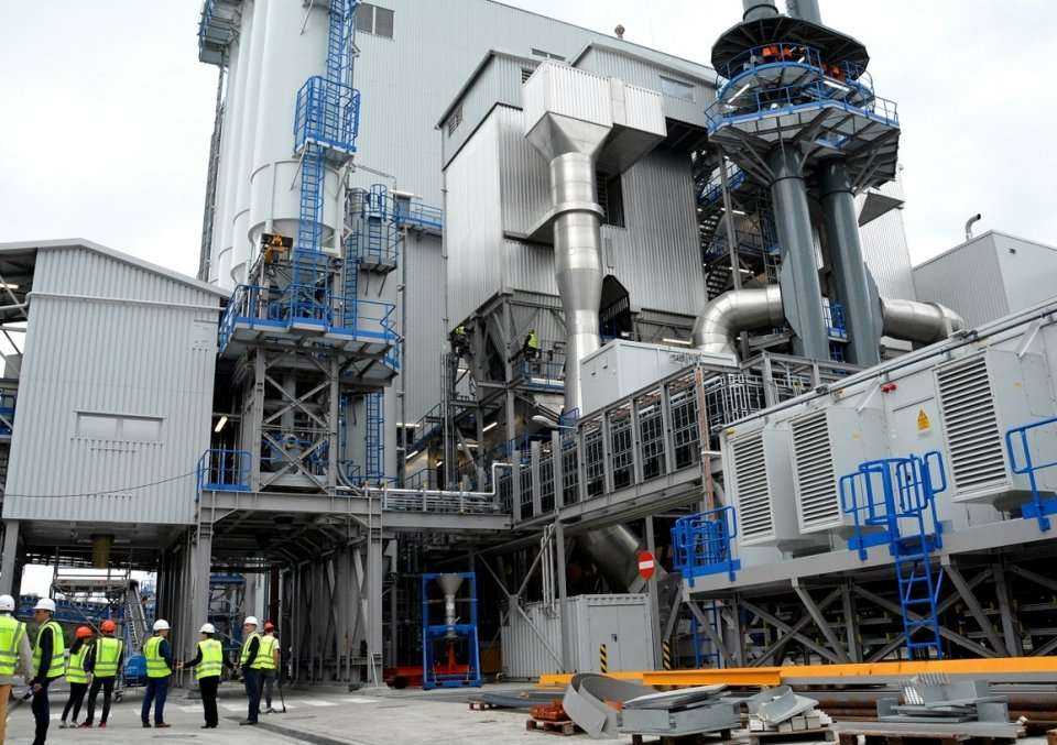 Zdjęcia poznańskiej spalarni odpadów