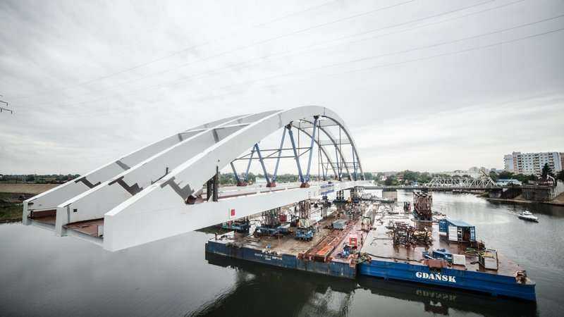 Remonty i modernizacja mostów kolejowych w 2015 r. Fot. PKP Polskie Linie Kolejowe S.A.