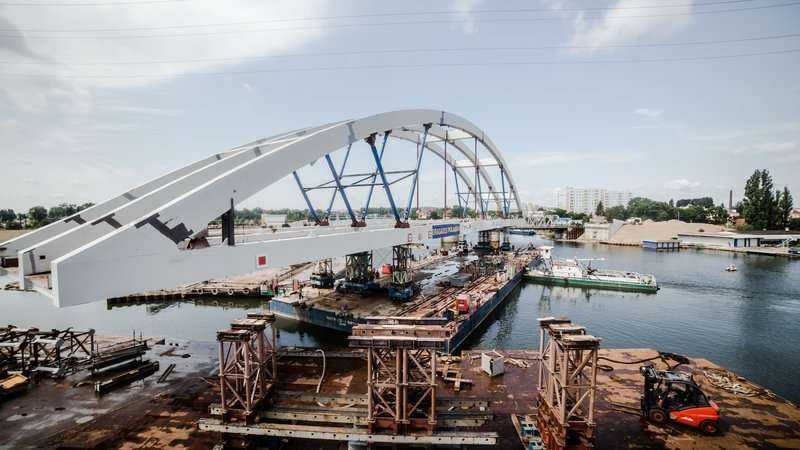 Remonty i modernizacja mostów kolejowych w 2015 r. Fot. PKP Polskie Linie Kolejowe S.A.