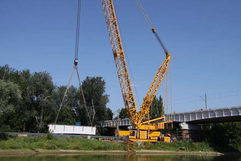 Remonty i modernizacja mostów kolejowych w 2015 r. Fot. PKP Polskie Linie Kolejowe S.A.