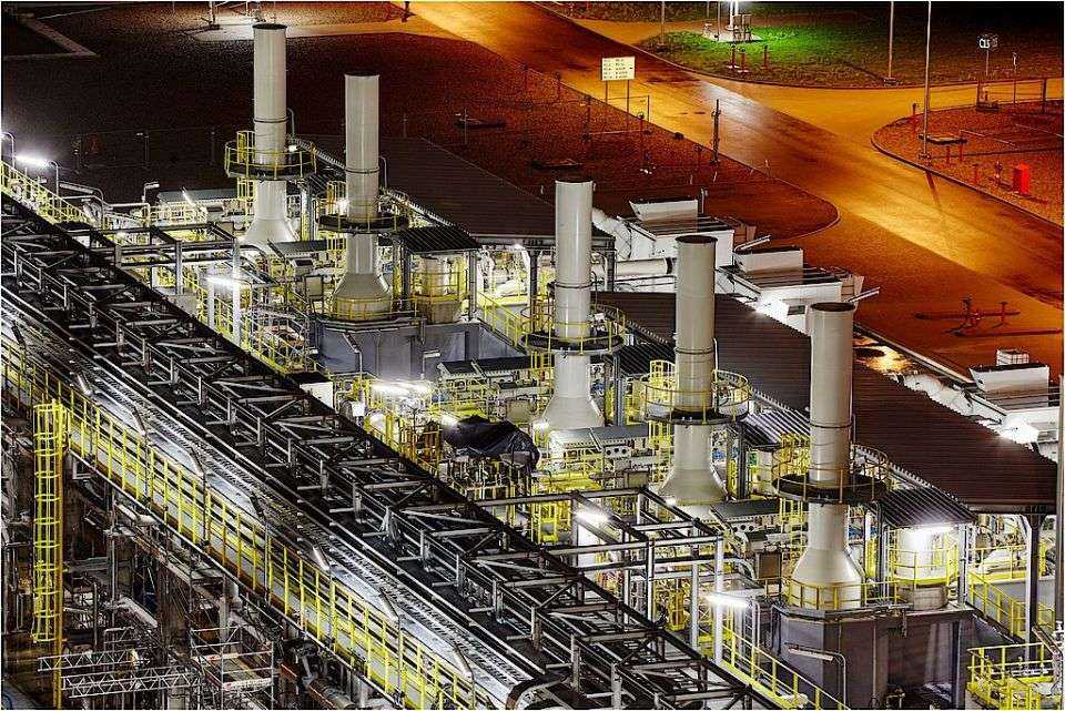 Terminal LNG w Świnoujściu, październik 2015 r. Fot. Polskie LNG S.A.