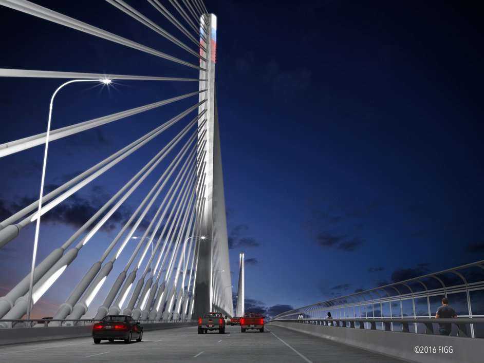 Wizualizacja Harbor Bridge. Źródło: www.harborbridgeproject.com