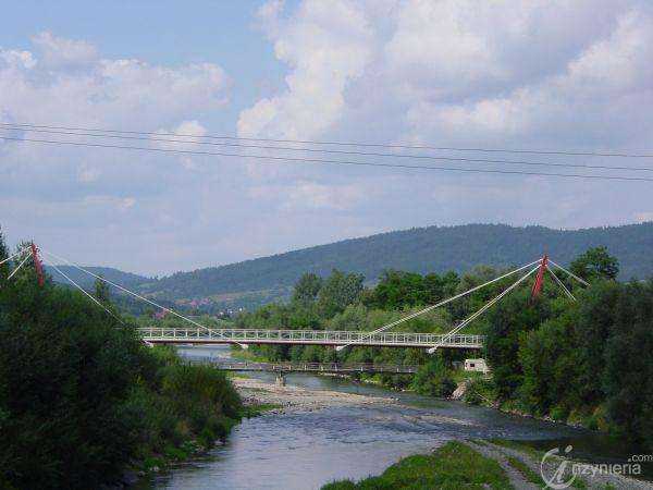 Kładka pieszo-rowerowa w Pcimiu