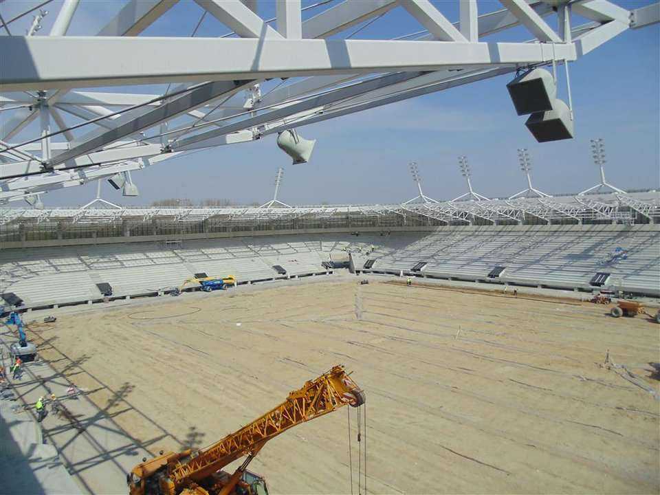 Stadion w Lublinie prawie gotowy