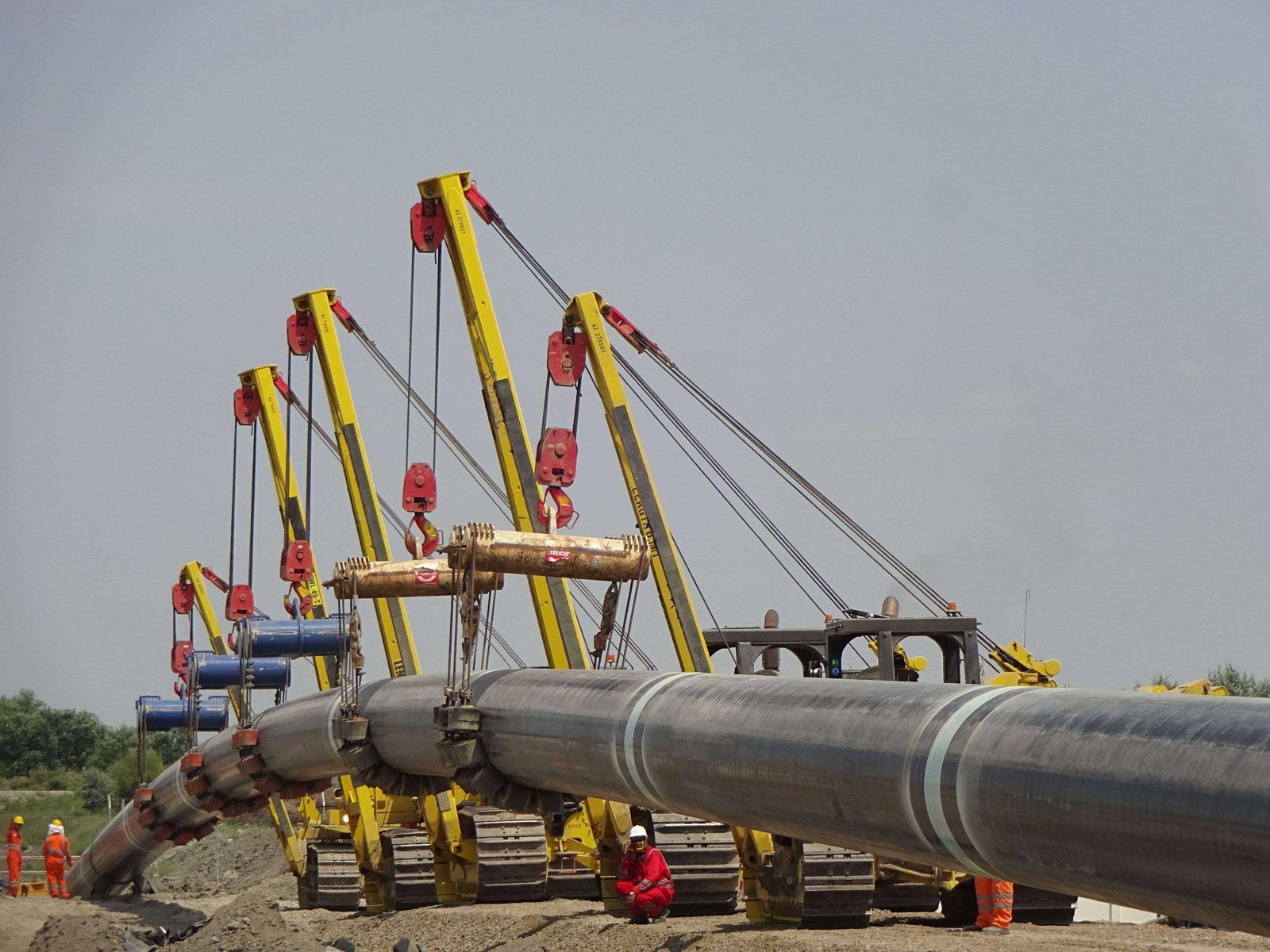 Montaż rury metodą HDD w Azerbejdżanie