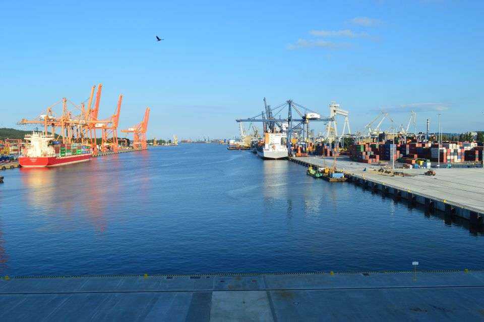 Budowa Nabrzeża Bułgarskiego i Nabrzeża Zamykającego w Porcie Gdynia. Fot. ArcelorMittal